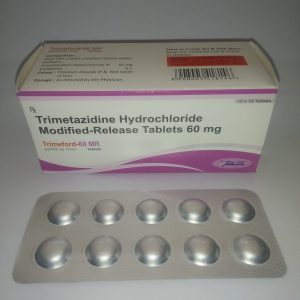 TRIMETAZIDINE MR 60MG TABLET (TRIMEFORD)