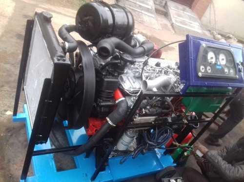 Six Cylinder Turbocharged Diesel Engine By CUT - SECTIONAL