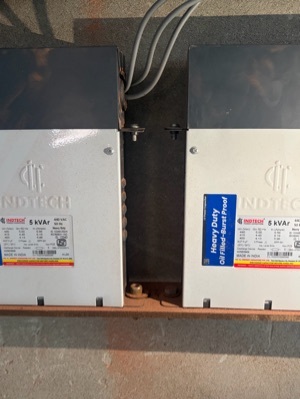 Heavy Duty Oil Filled Box Type Capacitor - Application: Stadiums