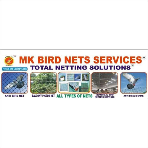 White & Black Bird Protection Net