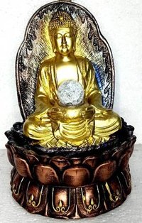 Buddha Fiber Indoor Water Fountain