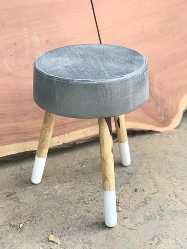 Cement Top Stool