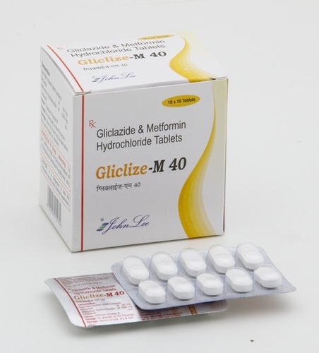 Gliclazide 40 MG + Metformin Hcl 500 MG