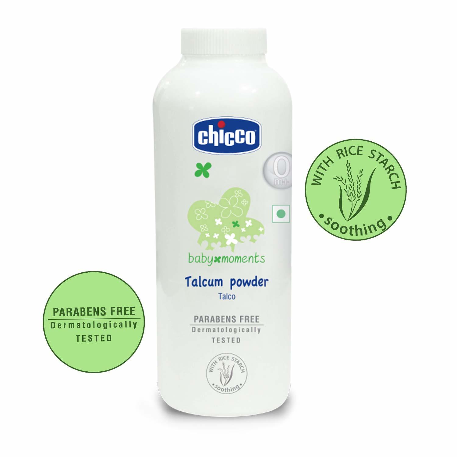 300gm Chicco Baby Moments Talcum Powder