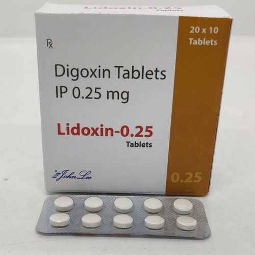 DIGOXIN 0.25MG TABLET (LIDOXIN)