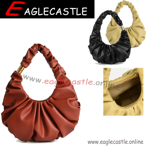 Designer fold small bag casual soft PU handbag female 2021 summer new mini crossbody bag