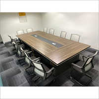 11 Person Wood Conference Table