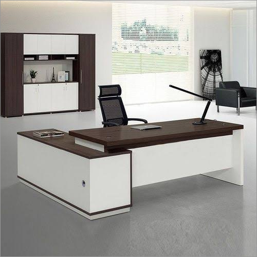 Wooden Desk And Reception Table