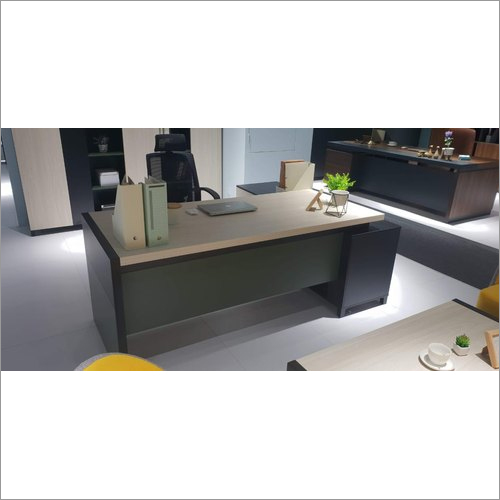 Brown Wooden Director Table