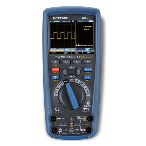 Metravi 700S Multimeter with built-in Oscillometer