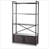 Industrial Open Bookcase