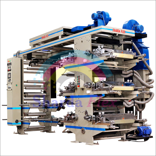 Six Color Flexographic Printing Machine