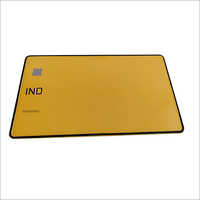 Yellow Square Hsrp No Plates - Commercial