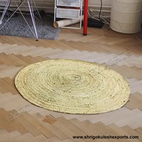 Indian Handmade Natural Braided Jute Carpets