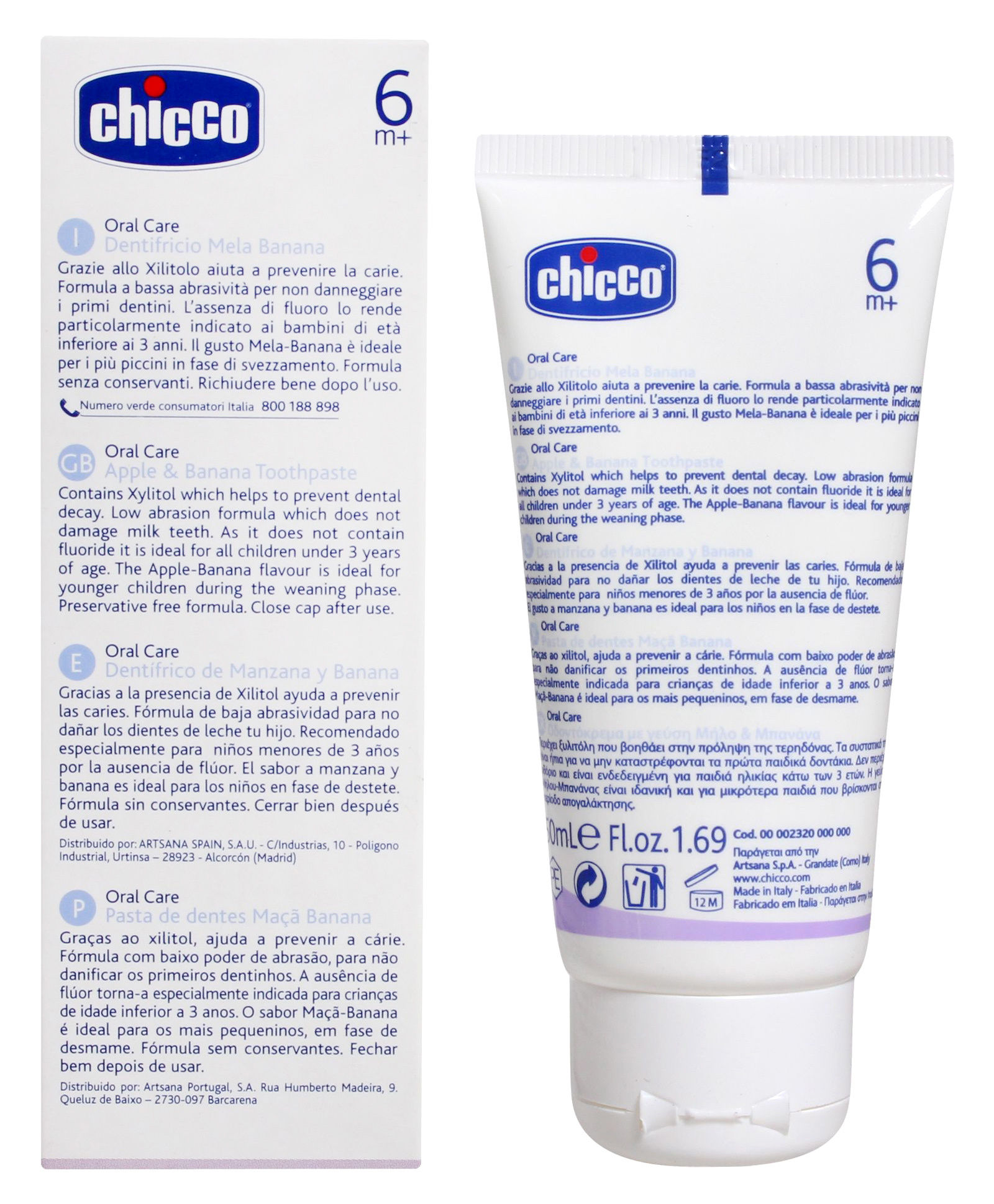50ml Chicco Toothpaste