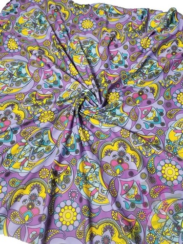 Fancy Rayon  Digital Print Fabric For Women Clothing (2 Color Option)