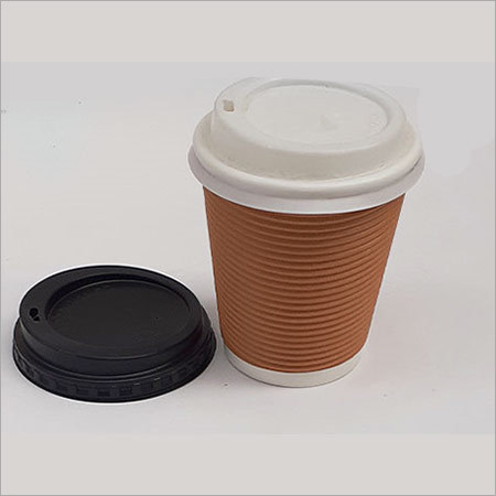 250 Ml HZ Heavy Ripple Cup With Lid
