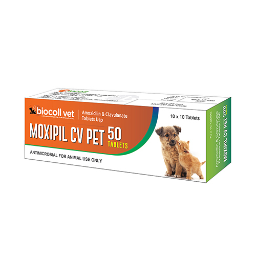 Moxipil CV Pet 50 Tablets 
