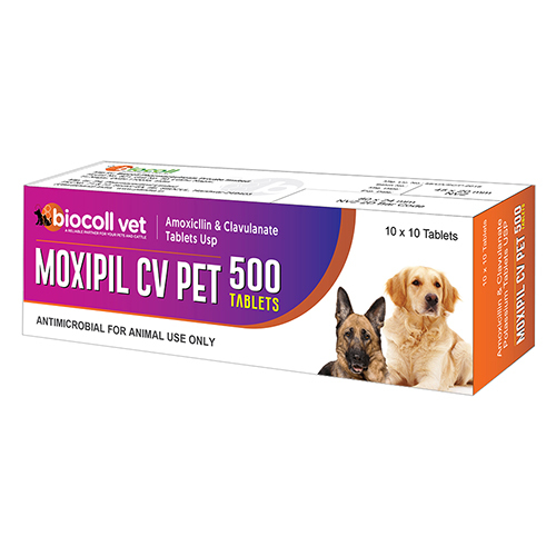 Moxipil CV Pet 500 Tablets