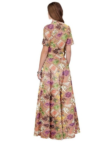 Fancy Galaxy Cotton Digital Print Fabric For Women Clothing (2 Color Option)
