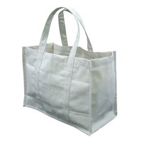 10 Oz Natural Canvas Tote Bag With Full Body Handle