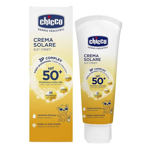 Chicco Sun Cream Spf 50+ Orange Age Group: Babies