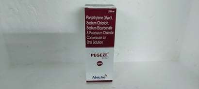 Polyethylene Glycol, Sodium Chloride, Sodium Bicarbonate & Potassium Chloride Concentrate For Oral Solution