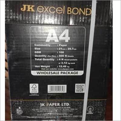 Jk Excel Bond 100 Gsm A4 Copier Paper