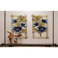 4 INCH Metal Wall Art Set Of 3