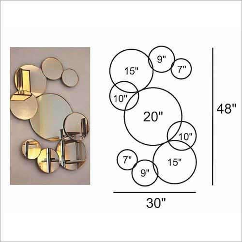  गोल्ड डेकोरेटिव वॉल मिरर