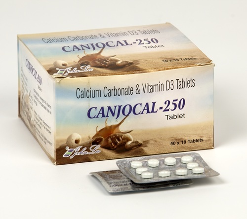 Calcium Carbonate Tablets with Vitamin D3 125 IU