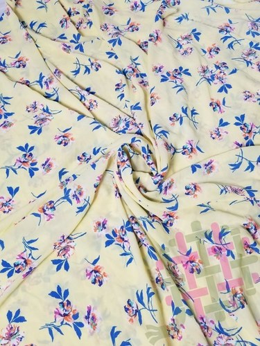 Exclusive Export Georgette (Texxtex 765) Digital Print Fabric (4 Different Designs & Colors)