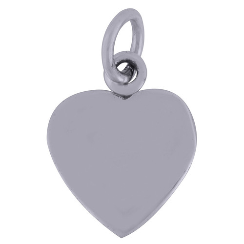HEART PLAIN 925 STERLING SOLID SILVER PENDANT