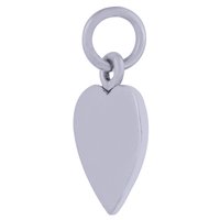 HEART PLAIN 925 STERLING SOLID SILVER PENDANT