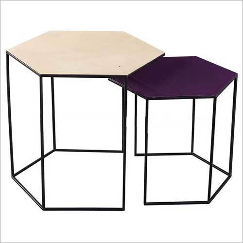 2 Piece Metal Nesting End Tables