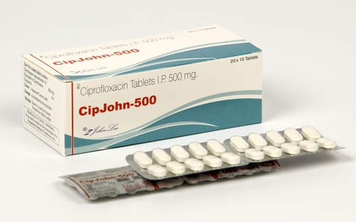 Ciprofloxacin Hcl IP 500 MG.
