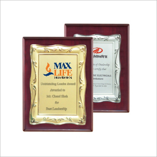 15mm Metal Plate Memento Certificates