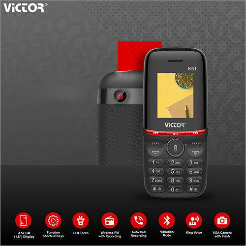 Victor K51 Keypad Mobile Android Version: No