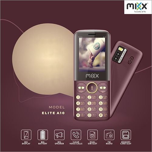 Mixx Elite A10 Keypad Mobile