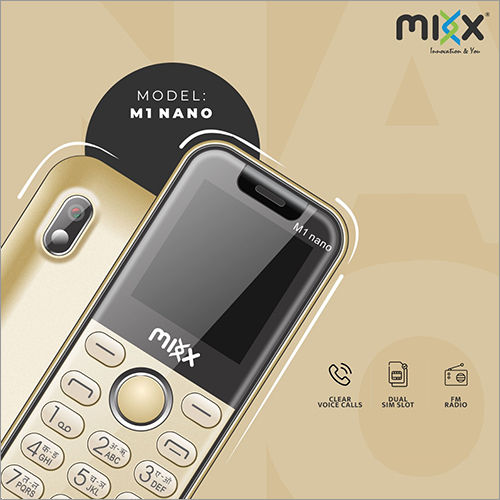 Mixx M1 Nano Keypad Mobile Android Version: No