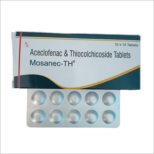 Aceclofenac And Thiocolchicoside Tablets