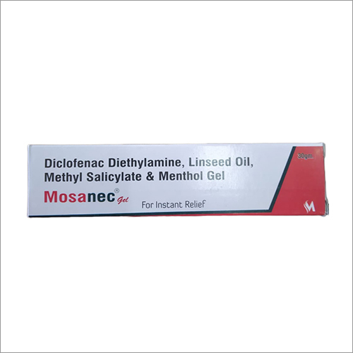 Diclofenac Diethylamine Linseed Oil Methyl Salicylate And Menthol Gel