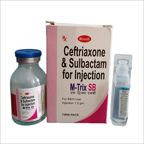 Ceftriaxone And Sulbactum For Injection