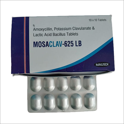 Amoxycillin Potassium Clavulanic And Lactic Acid Basiluss Tablets General Medicines