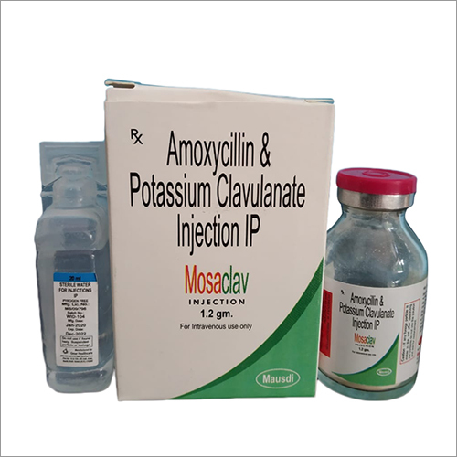 Amoxycillin And Potassium Clavulanic Injection IP