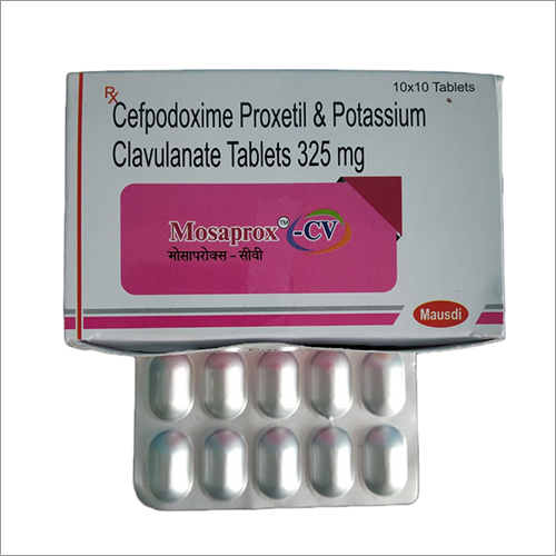 325 MG Cefpodoxime Proxetil And Potassium Clavulanic Tablets