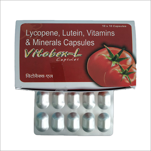 Lycopene Lutein Vitamins And Minerals Capsules