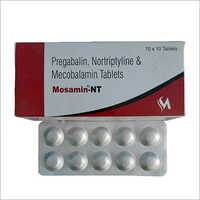 Pregabalin Nortriptylne And Mecobalamin Tablets