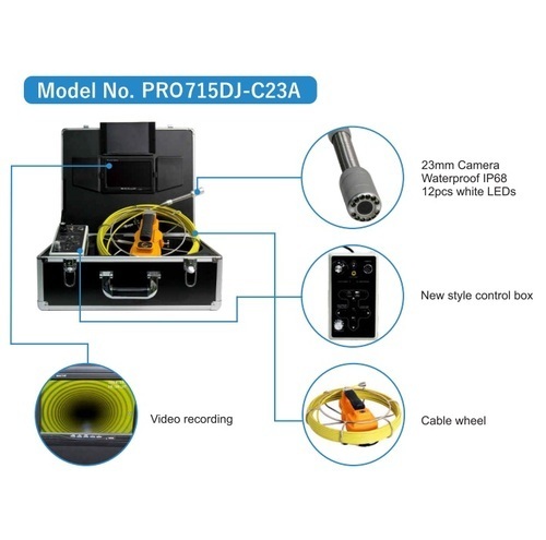 Drain and Pipe Inspection Camera system