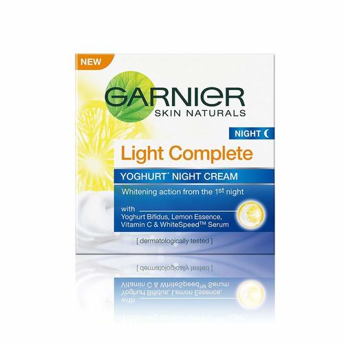 Garnier Skin Naturals Light Complete Night Cream Age Group: Adults